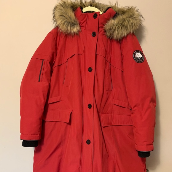 Alpinetek Jackets & Blazers - Alpinetek Red Down Parka - Size 3X / 24W